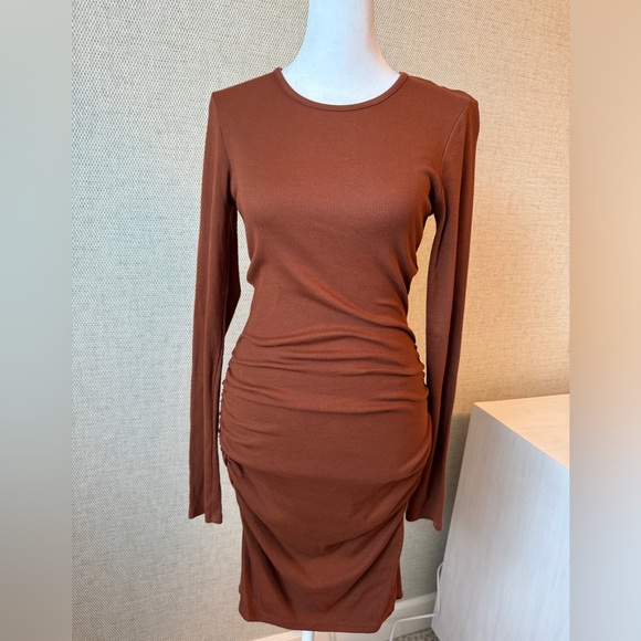 Michael Stars Jordan Mini Dress, size S, Color: Toffee - Picture 5 of 8